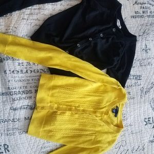 Girls button up sweaters bundle